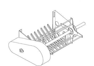 Abnahmedosierer für automatische Fütterung in der Geflügelhaltung
