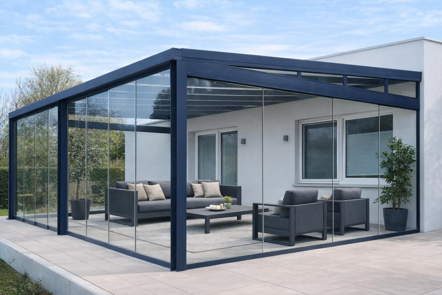 Kaltwintergarten PCSdach